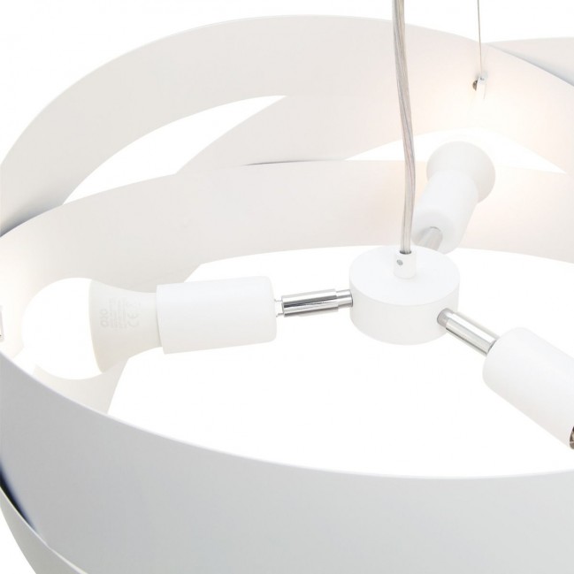 LAMPA WISZĄCA TORNADO 50 BIAŁA