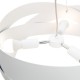 LAMPA WISZĄCA TORNADO 50 BIAŁA