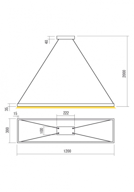 NOWOCZESNA LAMPA WISZĄCA FEBE LED BIAŁA