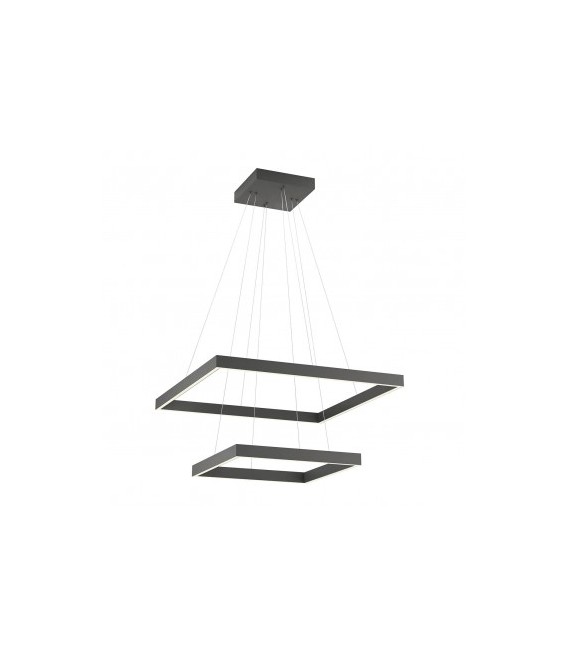 LAMPA WISZĄCA FEBE 40+60 3000K CZARNA
