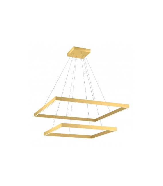 LAMPA WISZĄCA FEBE 60+80 4000K ZŁOTY MAT