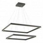 LAMPA WISZĄCA FEBE 60+80 4000K CZARNA