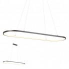 NOWOCZESNA LAMPA WISZĄCA LAP CZARNA 3000K