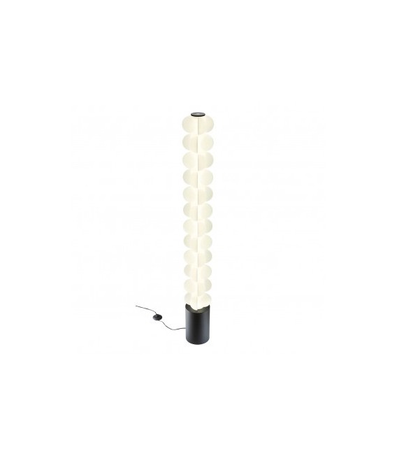 LAMPA PODŁOGOWA JACO LED CZARNO BIAŁA