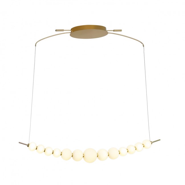 LAMPA WISZĄCA RONZA LED ZŁOTA