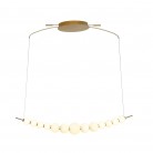 LAMPA WISZĄCA RONZA LED ZŁOTA