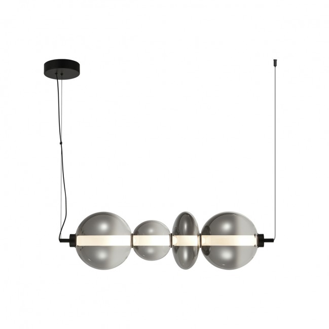 LAMPA WISZĄCA SONTE LED CZARNY MAT
