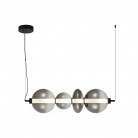 LAMPA WISZĄCA SONTE LED CZARNY MAT