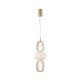 LAMPA WISZĄCA ERIS LED GOLD