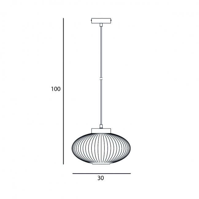 LAMPA WISZĄCA GROSTE ZŁOTA