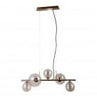 LAMPA WISZĄCA CANELLO 5 MOSIĄDZ MIODOWY