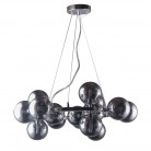 LAMPA WISZĄCA MARBELIO CZARNY CHROM