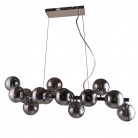 LAMPA WISZĄCA MARBELIO CZARNY CHROM