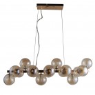 LAMPA WISZĄCA MARBELIO ZŁOTA