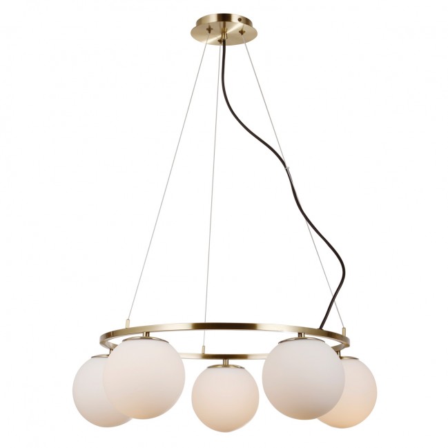 LAMPA WISZĄCA LAROSA 5 BRĄZ ANTYCZNY