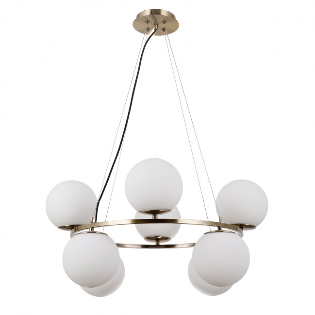 LAMPA WISZĄCA LAROSA 8 BRĄZ ANTYCZNY