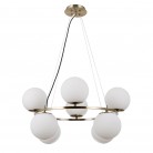 LAMPA WISZĄCA LAROSA 8 BRĄZ ANTYCZNY