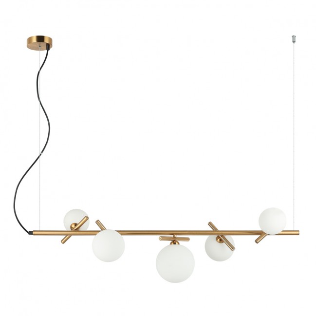 LAMPA WISZĄCA REVERSO 5 MOSIĄDZ