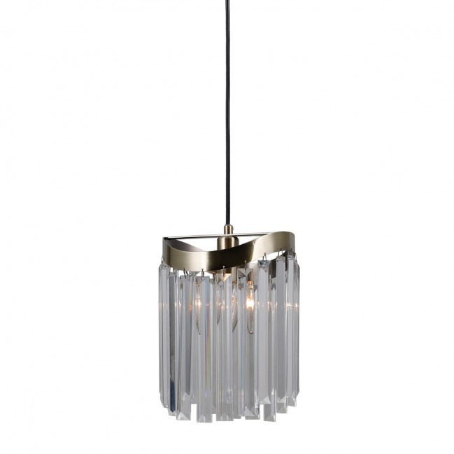 LAMPA WISZĄCA SABRIGA 1 BRĄZ ANTYCZNY