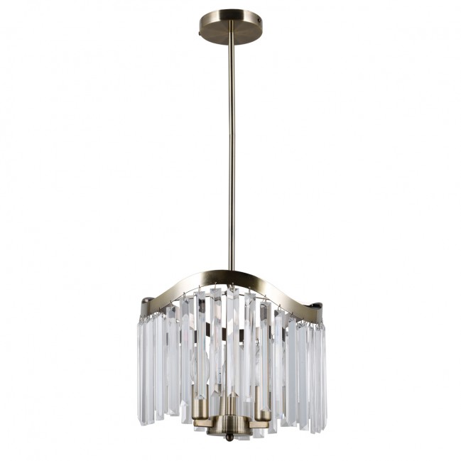 LAMPA WISZĄCA SABRIGA 3 BRĄZ ANTYCZNY