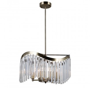 LAMPA WISZĄCA SABRIGA 6 BRĄZ ANTYCZNY