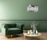 LAMPA WISZĄCA SABRIGA 6 BRĄZ ANTYCZNY