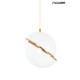LAMPA WISZĄCA GLOBE 20 ZŁOTA