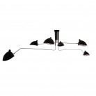 LAMPA WISZĄCA DAVIS 6 CZARNA