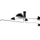 LAMPA WISZĄCA DAVIS 6 CZARNA