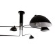 LAMPA WISZĄCA DAVIS 6 CZARNA
