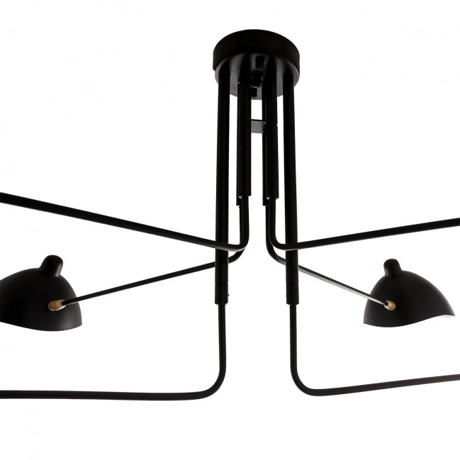 LAMPA WISZĄCA DAVIS 6 CZARNA