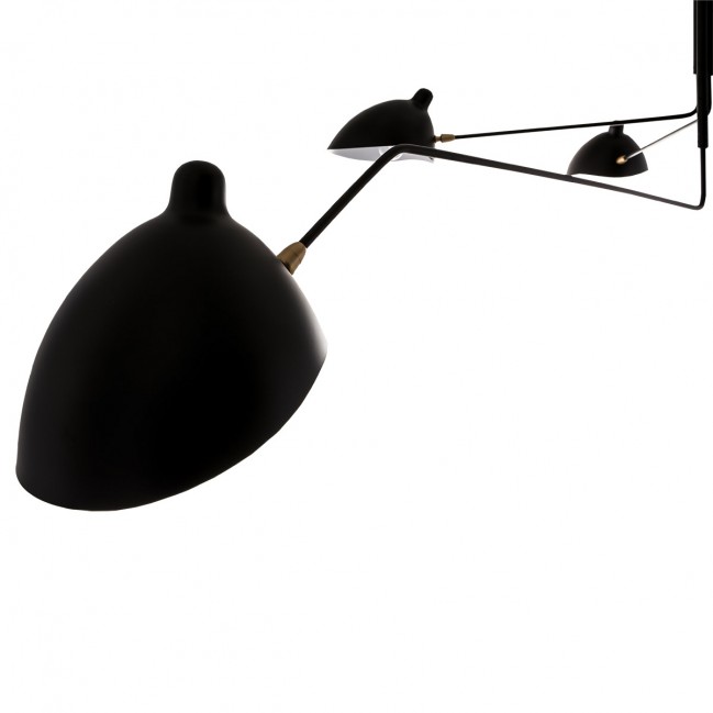 LAMPA WISZĄCA DAVIS 6 CZARNA