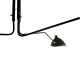 LAMPA WISZĄCA DAVIS 3 CZARNA