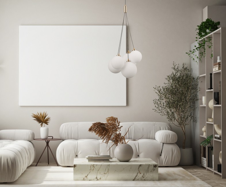 LAMPA WISZĄCA PERLOS 3 MOSIĄDZ MIODOWY