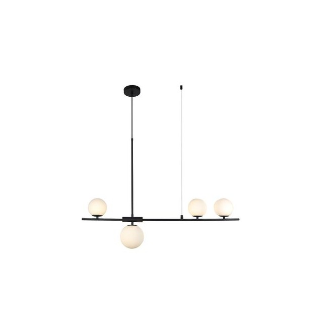 LAMPA WISZĄCA SANTANDER CZARNA