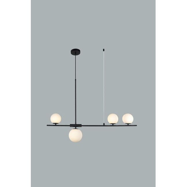 LAMPA WISZĄCA SANTANDER CZARNA