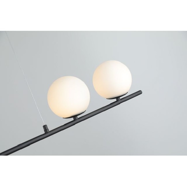 LAMPA WISZĄCA SANTANDER CZARNA