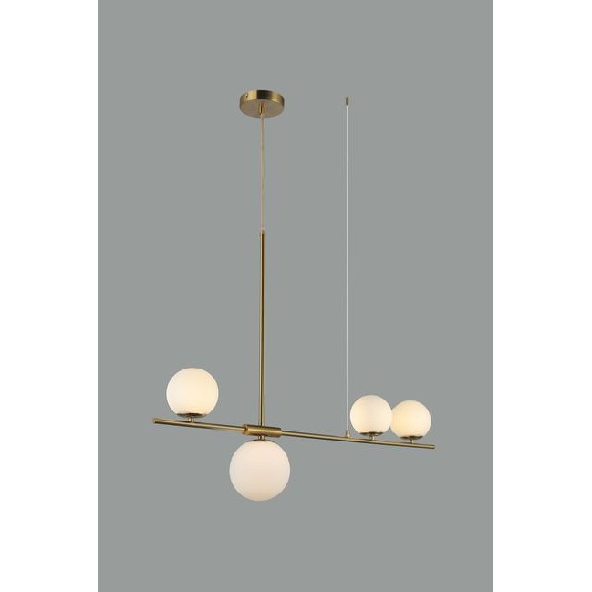LAMPA WISZĄCA SANTANDER ZŁOTA