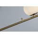LAMPA WISZĄCA SANTANDER ZŁOTA