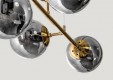 LAMPA WISZĄCA HELIOS 6 ZŁOTA