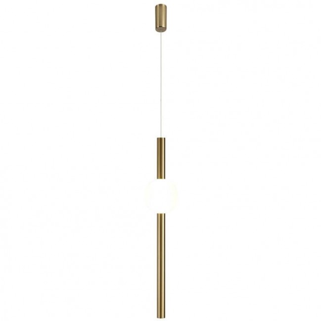 LAMPA WISZĄCA O-LINE 63 MOSIĄDZ SZCZOTKOWANY