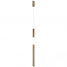 LAMPA WISZĄCA O-LINE 63 MOSIĄDZ SZCZOTKOWANY