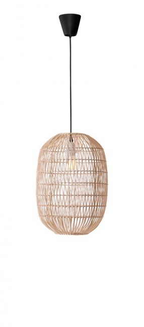 LAMPA WISZĄCA MELODY NATURALNY RATTAN