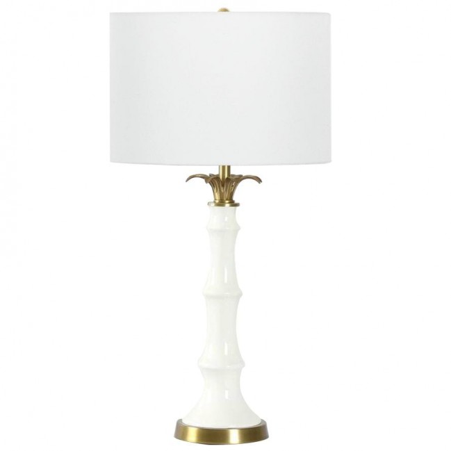 Lampa stołowa Loboc mosiądz szczotkowany