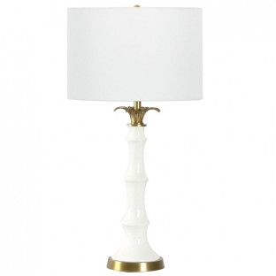 Lampa stołowa Loboc mosiądz szczotkowany