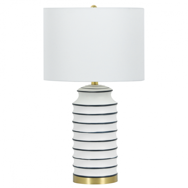Lampa stołowa Coastal biała