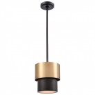 Lampa wisząca Coburg mosiądz