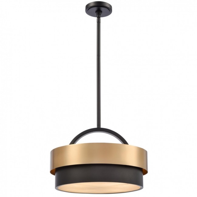 Lampa wisząca Coburg mosiądz