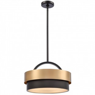 Lampa wisząca Coburg mosiądz