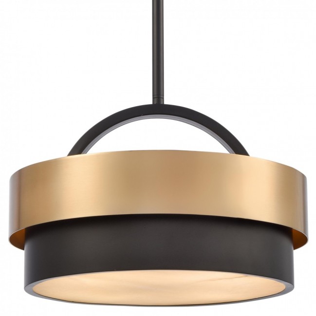 Lampa wisząca Coburg mosiądz